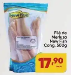 Lopes Supermercados Filé de Merluza New Fish oferta