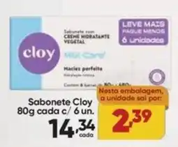 Lopes Supermercados Sabonete cloy oferta
