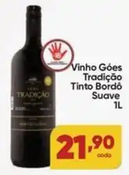 Lopes Supermercados Vinho Gôes Tradição Tinto Suave oferta