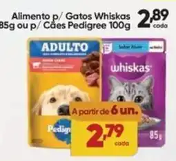 Lopes Supermercados Alimento p/ Gatos Whiskas oferta