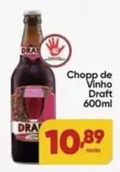 Lopes Supermercados Chopp de Vinho Draft oferta