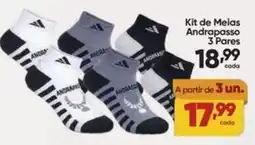 Lopes Supermercados Kit de Meias Andrapasso oferta