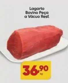 Lopes Supermercados Lagarto Bovino Peça a Vácuo Ref. oferta