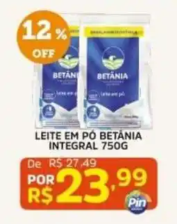 Pinheiro Supermercado Leite em pó betânia oferta