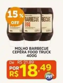 Pinheiro Supermercado molho barbecue cepéra food truck oferta