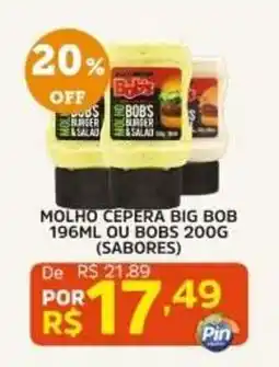Pinheiro Supermercado molho cepera big bob oferta