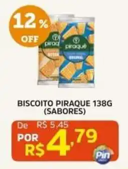 Pinheiro Supermercado Biscoito piraque (sabores) oferta