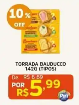 Pinheiro Supermercado torrada bauducco (tipos) oferta
