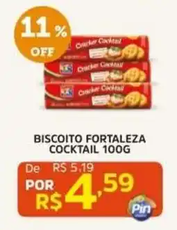 Pinheiro Supermercado Biscoito fortaleza cocktail oferta
