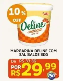 Pinheiro Supermercado Margarina deline com sal oferta