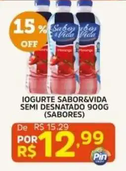 Pinheiro Supermercado Iogurte sabor&vida oferta
