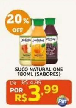 Pinheiro Supermercado sucu natural one sabores oferta