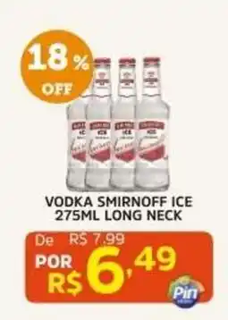 Pinheiro Supermercado vodka smirnoff ice oferta