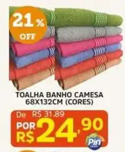 Pinheiro Supermercado toalha banho camesa oferta