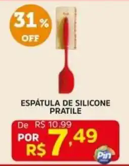Pinheiro Supermercado espátula de silicone pratile oferta
