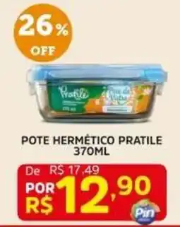 Pinheiro Supermercado Pote hermético pratile oferta