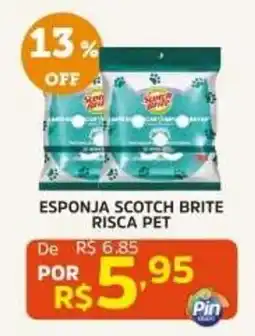Pinheiro Supermercado esponja scotch brite risca pet oferta