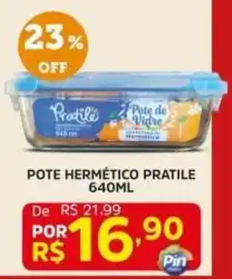Pinheiro Supermercado Pote hermético pratile oferta