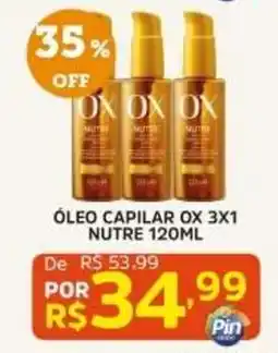 Pinheiro Supermercado óleo capilar ox 3x1 nutre oferta