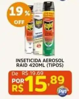 Pinheiro Supermercado Inseticida aerosol raid 420ml (tipos) oferta