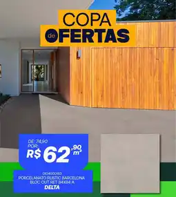 Santa Cruz Acabamentos Porcelanato rustic barcelona oferta