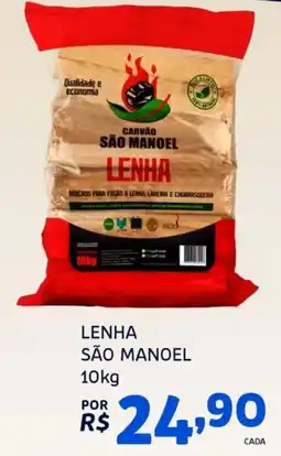 Bergamais Supermercados lenha são manoel oferta