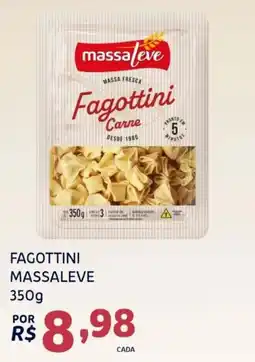 Bergamais Supermercados Fagottini massa leve oferta