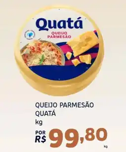 Bergamais Supermercados queijo parmesão quatá oferta