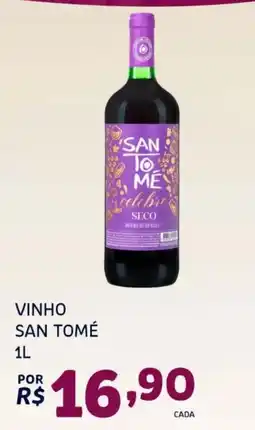 Bergamais Supermercados vinho san tomé celebre seco oferta