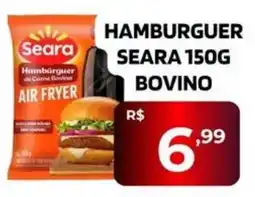 Supermercado Castanha Hamburguer seara bovino oferta