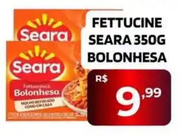 Supermercado Castanha Fettuccine seara bolonhesa oferta