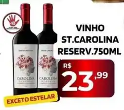 Supermercado Castanha vinho st.carolina reserv.750ml oferta