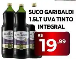 Supermercado Castanha Suco garibaldi 1.5lt uva tinto integral oferta
