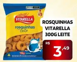 Supermercado Castanha Rosquinhas vitarella leite oferta