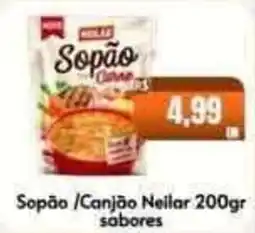 Supermercados Pague Menos Sopão /Canjão Neilar sabores oferta
