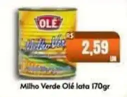 Supermercados Pague Menos Milho Verde Olé oferta