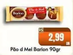 Supermercados Pague Menos Pão d mel barion oferta