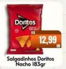 Supermercados Pague Menos Salgadinhos Doritos Nacho oferta