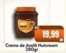 Supermercados Pague Menos Creme de Avelã Nutcream oferta