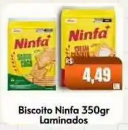 Supermercados Pague Menos Biscoito Ninfa Laminados oferta