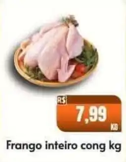 Supermercados Pague Menos Frango inteiro cong kg oferta