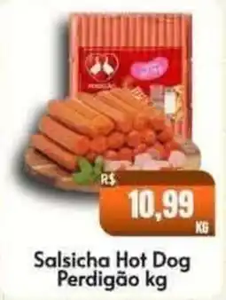 Supermercados Pague Menos Salsicha Hot Dog Perdigão oferta