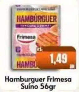 Supermercados Pague Menos Hamburguer frimesa oferta