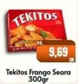 Supermercados Pague Menos Tekitos frango seara oferta