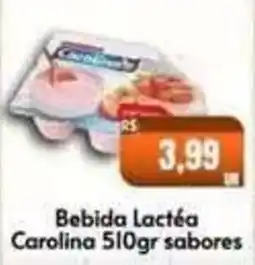 Supermercados Pague Menos Bebida Lactea Carolina oferta