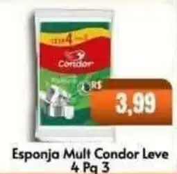 Supermercados Pague Menos Esponja Mult Condor Leve oferta