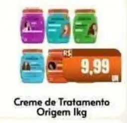 Supermercados Pague Menos Creme de Tratamento Origem Ikg oferta