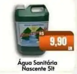 Supermercados Pague Menos Água Sanitária Nascente oferta