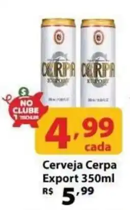 Supermercados Tischler Cerveja Cerpa Export oferta