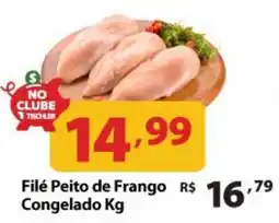 Supermercados Tischler Filé Peito de Frango Congelado Kg oferta